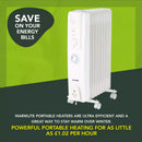 Warmlite Oil Filled Radiator 2000W With Timer