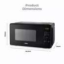 Tower 20L Digital Microwave - Black
