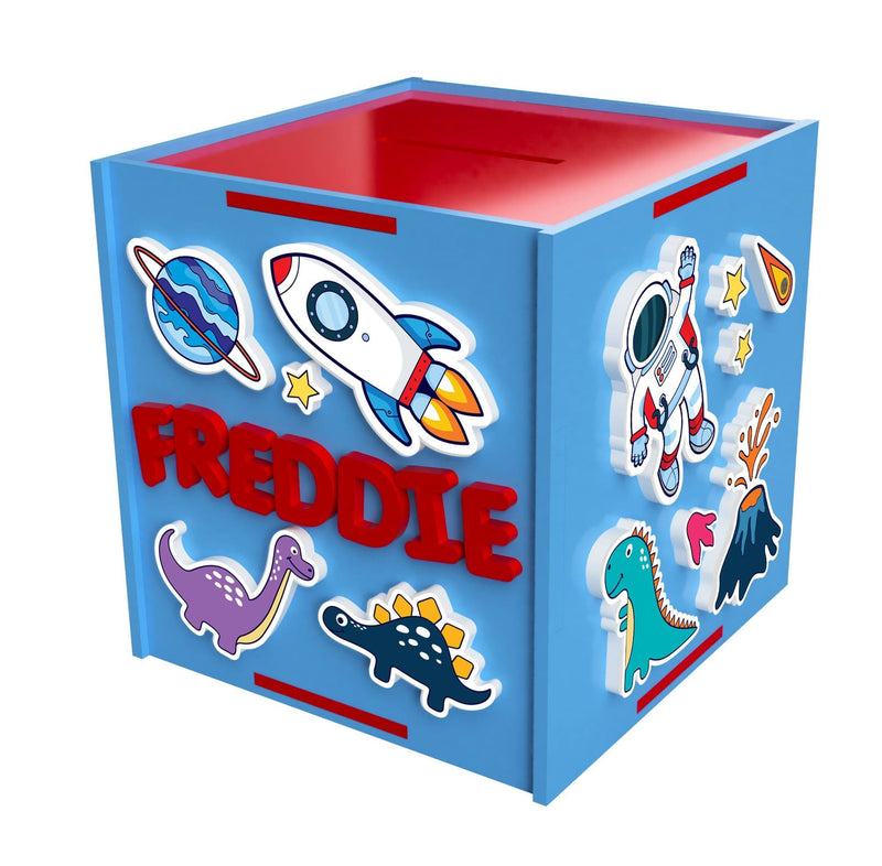 Personalised Money Box - Freddie