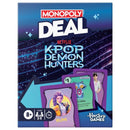 Monopoly Deal Kpop Demon Hunters Card Game