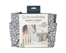 Dreambaby Nappy Caddy Organiser - Grey Stars