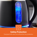 Geepas Illuminating LED 1.7L Kettle - Black
