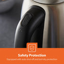 Geepas Illuminating LED 1.7L Kettle - Stainless Steel