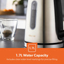 Geepas Illuminating LED 1.7L Kettle - Stainless Steel