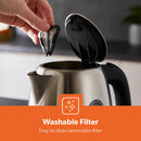 Geepas Illuminating LED 1.7L Kettle - Stainless Steel