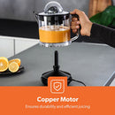 Geepas 25W Citrus Juicer Bi-Direction Twist