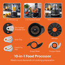 Geepas 10 in 1 Food Processor