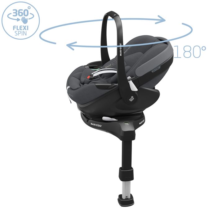 Maxi Cosi Pebble 360 Pro2 iSize - Twillic Graphite