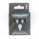 Warhammer 40,000 - Chaos Space Marines: Iron Warriors Dice