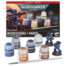 Warhammer 40,000 - Space Marines: Intercessors & Paints Set