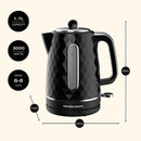 Diamond Hamilton Beach 1.7L Kettle in Black
