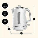 Diamond Hamilton Beach 1.7L Kettle in White