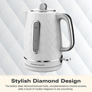 Diamond Hamilton Beach 1.7L Kettle in White