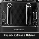 Diamond Hamilton Beach 4 Slice Toaster in Black