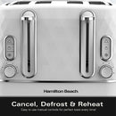 Diamond Hamilton Beach 4 Slice Toaster in White
