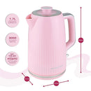 Miami Hamilton Beach 1.7L Kettle in Flamingo Pink