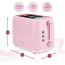 Miami 2 Slice Hamilton Beach Toaster in Flamingo Pink