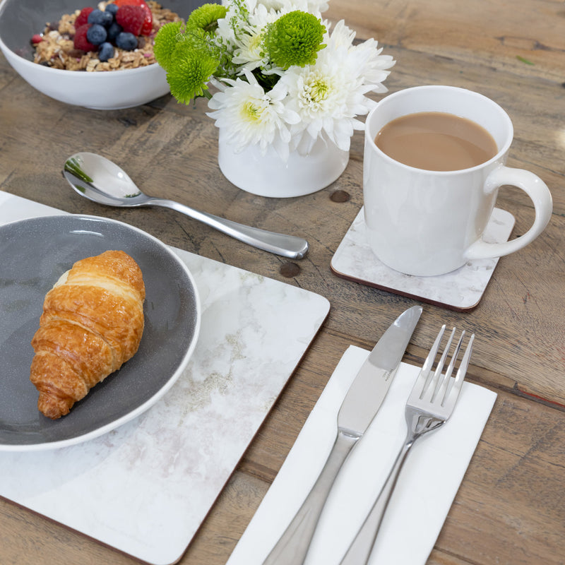 Grey Marble Placemats 6pk