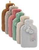 Hot Water Bottle with Luxury Faux Fur Cover