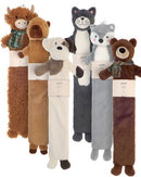 Long Hot Water Bottle with Novelty Cover - Assorted