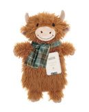 Hot Water Bottle with Novelty Cover - Highland Cow