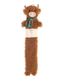 Long Hot Water Bottle with Novelty Cover - Highland Cow