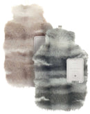 Hot Water Bottle with Luxury Faux Fur Cover - Assorted