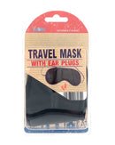 Travel Mask With Ear Plugs