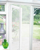 Magnetic Insect Guard Door Screen Curtains 90x210cm - White