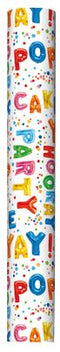 Happy Birthday Gift Wrap 3m Assorted