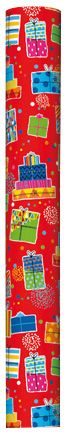 Happy Birthday Gift Wrap 3m Assorted