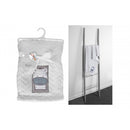 Grey Zebra Baby Blanket