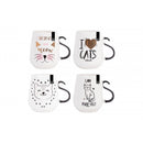 Cat With Tail Mug Assorted