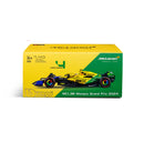 Burago 1:43 F1 Car Mclaren Piastri Senna Helmet