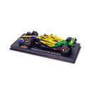 Burago 1:43 F1 Car Mclaren Piastri Senna Helmet