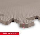Play Mat Floor Mats 9pce - Grey