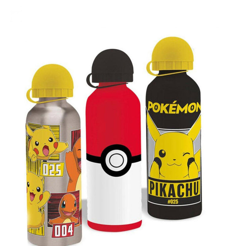 Pokemon Aluminium Water Bottle Assorted