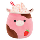 Squishmallows Plush 12" - Rishi The Strawberry Milkshake Cow
