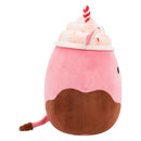 Squishmallows Plush 12" - Rishi The Strawberry Milkshake Cow