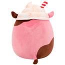 Squishmallows Plush 12" - Rishi The Strawberry Milkshake Cow