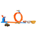 Hot Wheels Monster Trucks Loop & Flip Trophy Challenge Playset