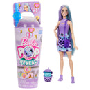 Barbie Pop Reveal Bubble Tea Series Taro Milk Doll