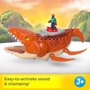 Imaginext Jurassic World Rebirth Aquachomp Chase Mosasaurus Dinosaur