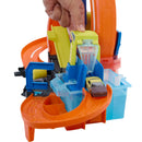 Hot Wheels City MEGA Loop Car Wash Playset