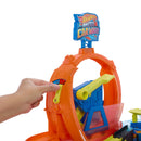 Hot Wheels City MEGA Loop Car Wash Playset