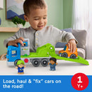 Fisher Price Little People Load & Roll Hauler Car Carrier