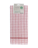 Eco Friendly Design 2 Pack Terry Tea Towels 45x65cm - Assorted Colours