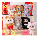 Baby Three Billionaire Cat Blind Box Plush Keychain