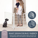 Dreambaby Adapta-Gate 3 Panel Extra Wide Safety Gate - White