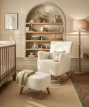 Mamas & Papas Elwood Nursing Chair & Stool - Off-White